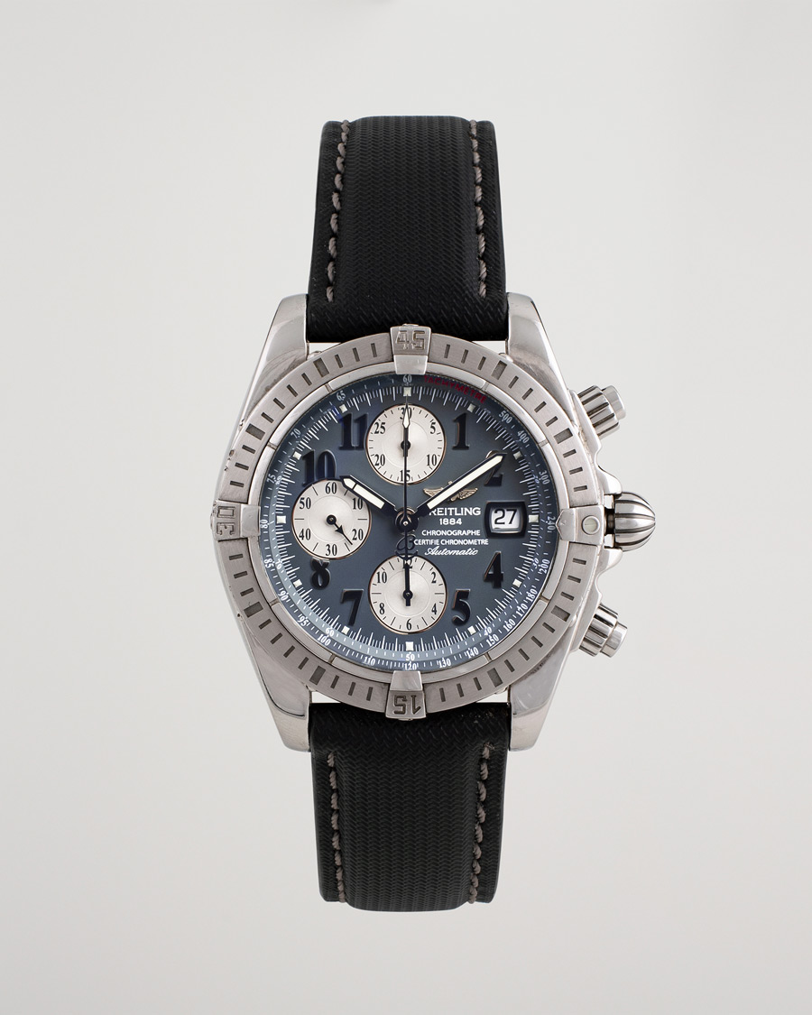 Mies | Breitling Pre-Owned Chronomat Evolution A13356 Steel Grey | Breitling Pre-Owned | Chronomat Evolution A13356 Steel Grey