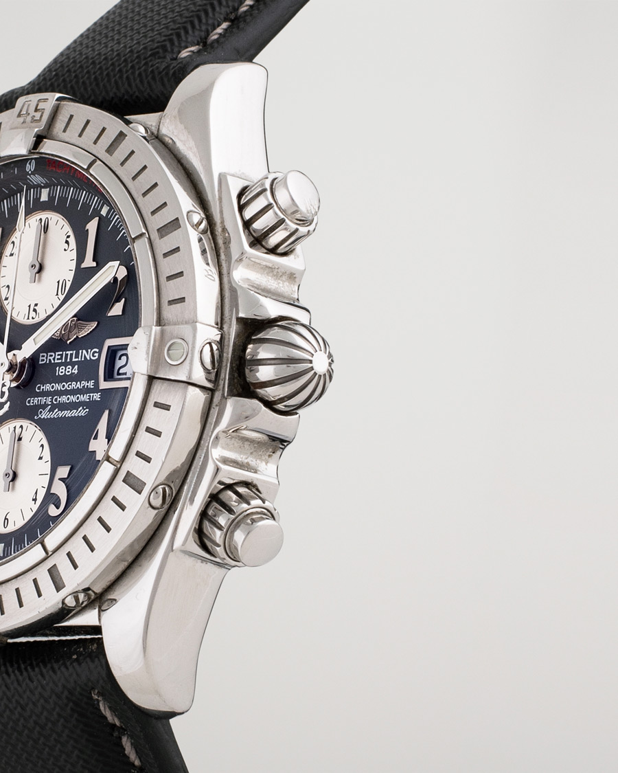 Mies | Breitling Pre-Owned Chronomat Evolution A13356 Steel Grey | Breitling Pre-Owned | Chronomat Evolution A13356 Steel Grey