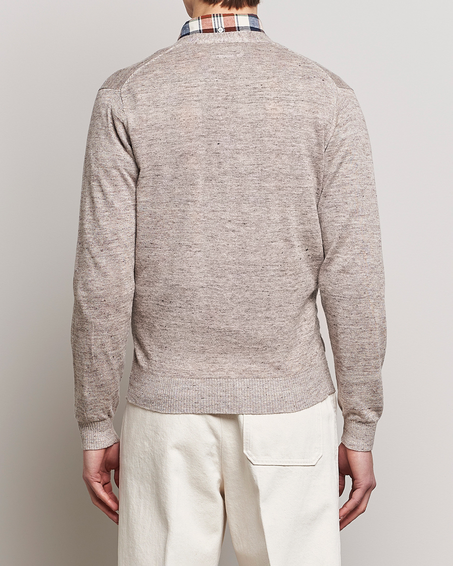 Mies | Puserot | BEAMS PLUS | Linen Cardigan Beige