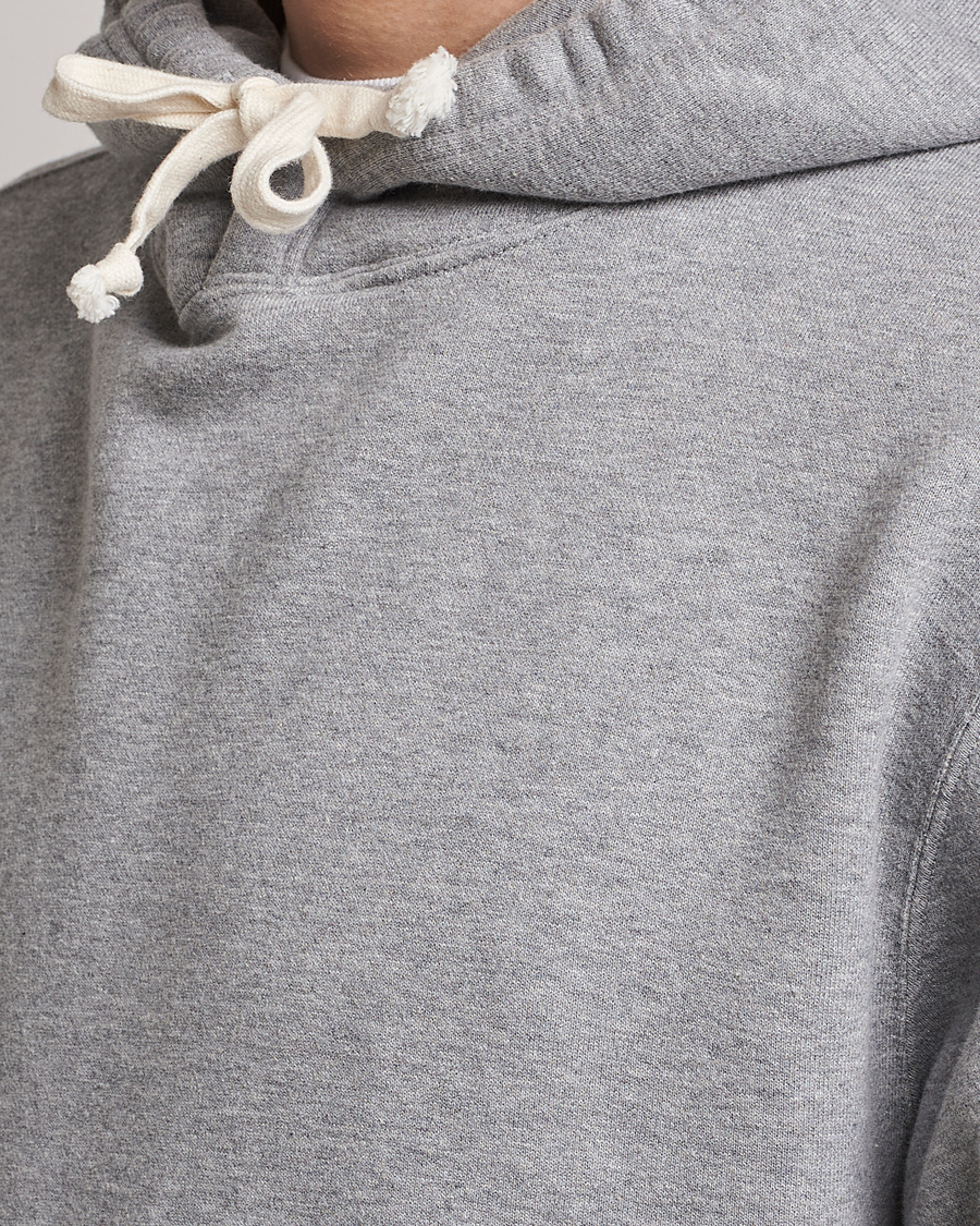 Mies | Puserot | BEAMS PLUS | Japanese Cotton Hoodie Heather Grey
