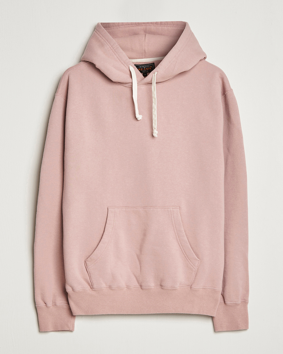 Mies | Puserot | BEAMS PLUS | Japanese Cotton Hoodie Pink