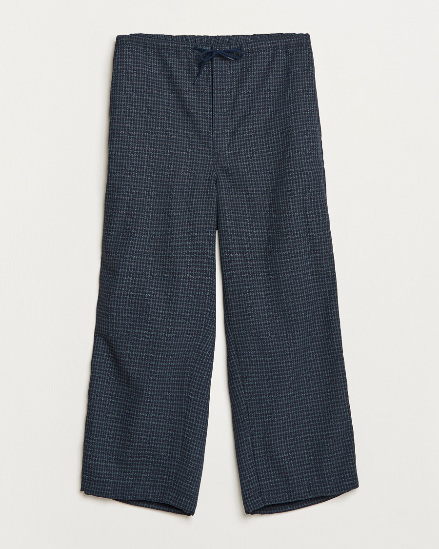 Mies | Housut | BEAMS PLUS | Panama Wool Pants Navy