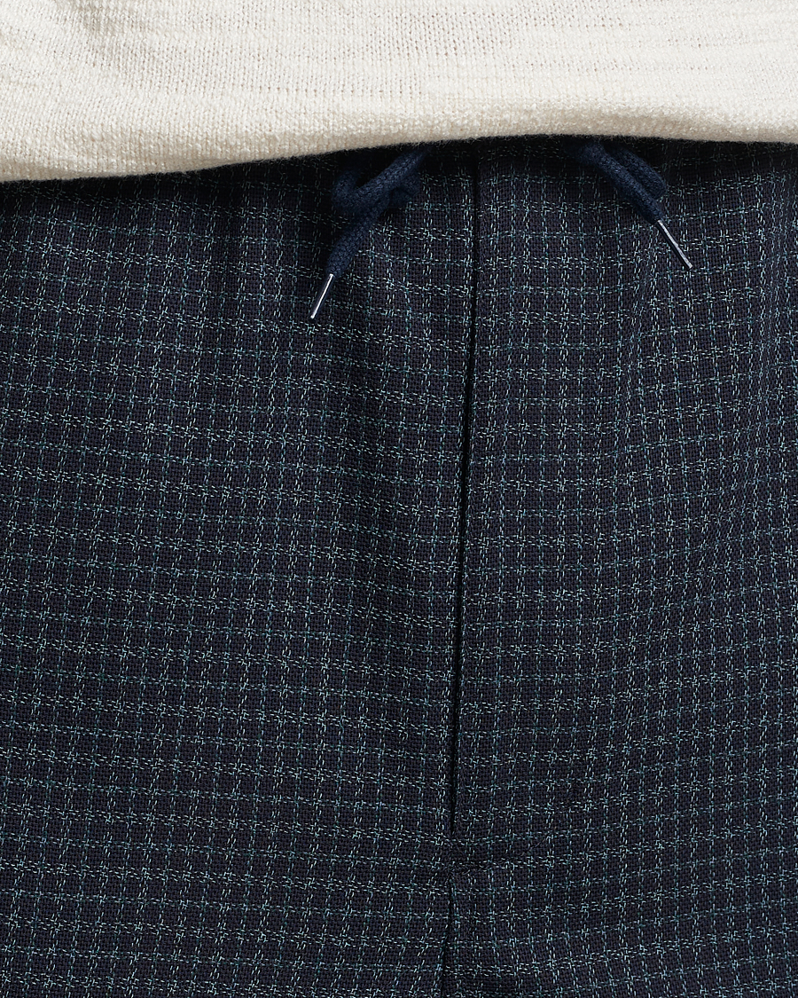 Mies | Housut | BEAMS PLUS | Panama Wool Pants Navy