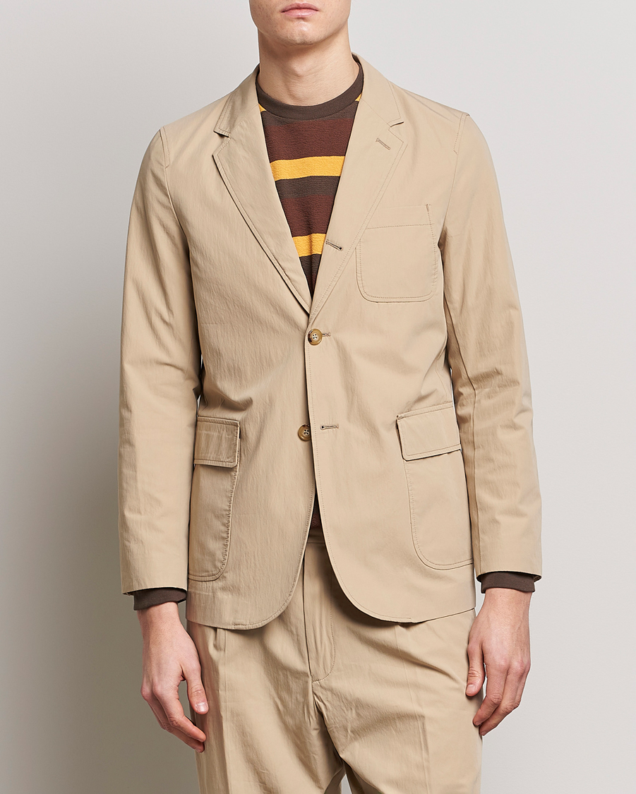 Mies | Puuvillaiset pikkutakit | BEAMS PLUS | Comfort Cloth Travel Jacket Beige