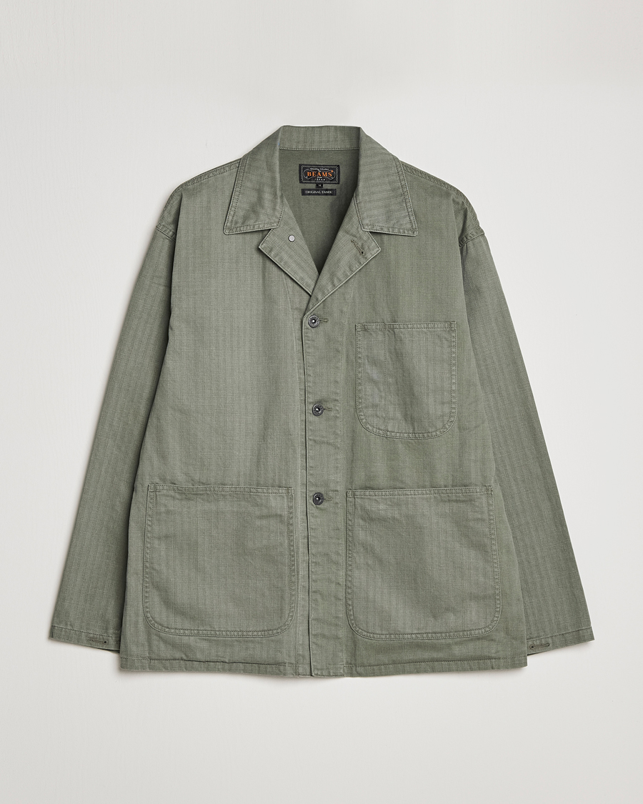 Mies | Takit | BEAMS PLUS | MIL Chore Jacket Olive