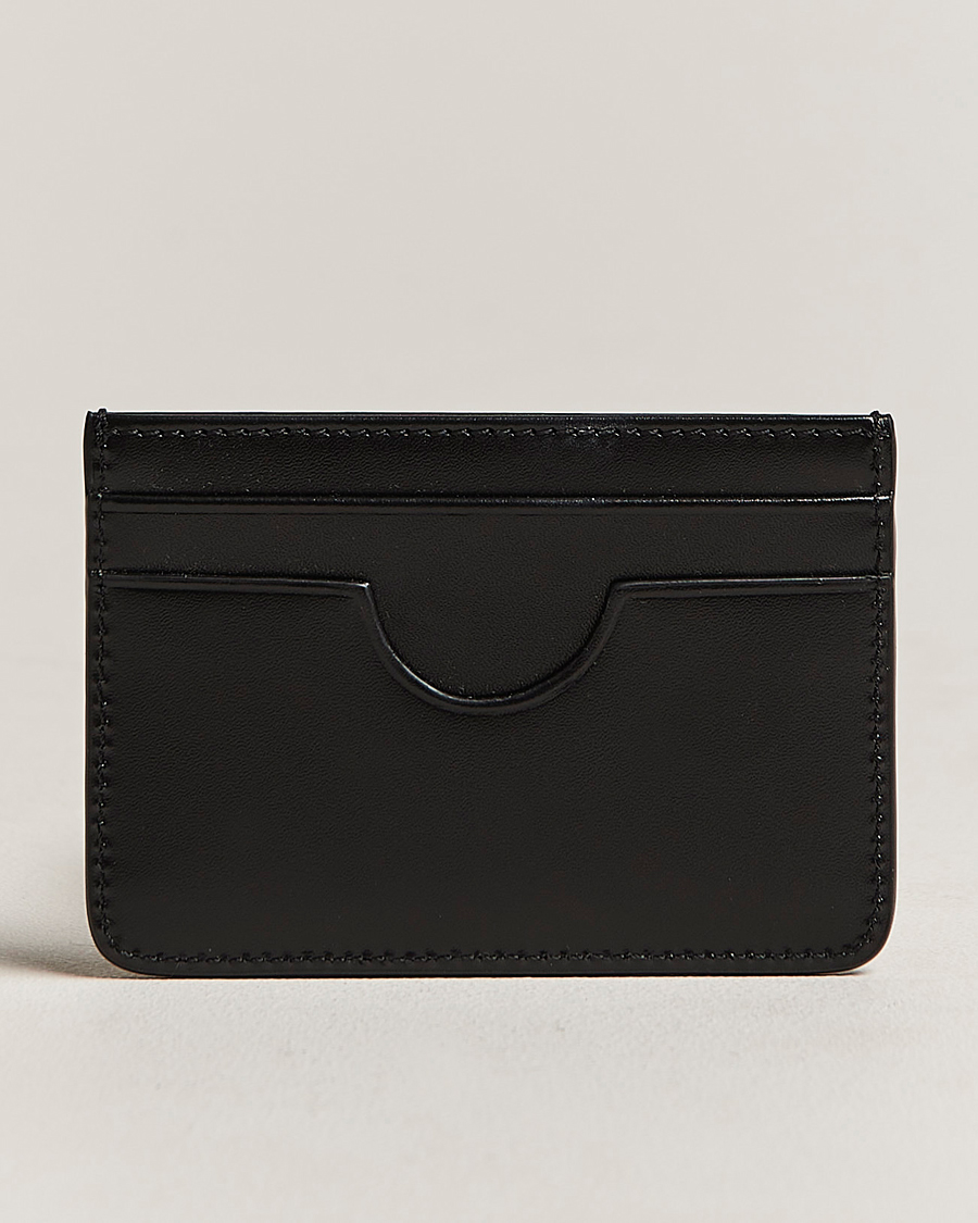 Mies | Lompakot | AMI | Leather Card Holder Black