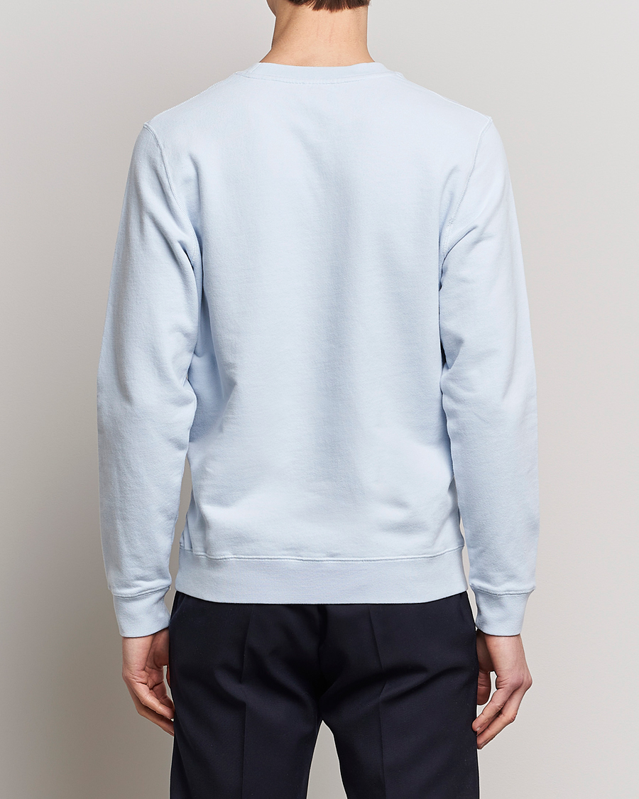 Mies | Puserot | Sunspel | Loopback Sweatshirt Pastel Blue