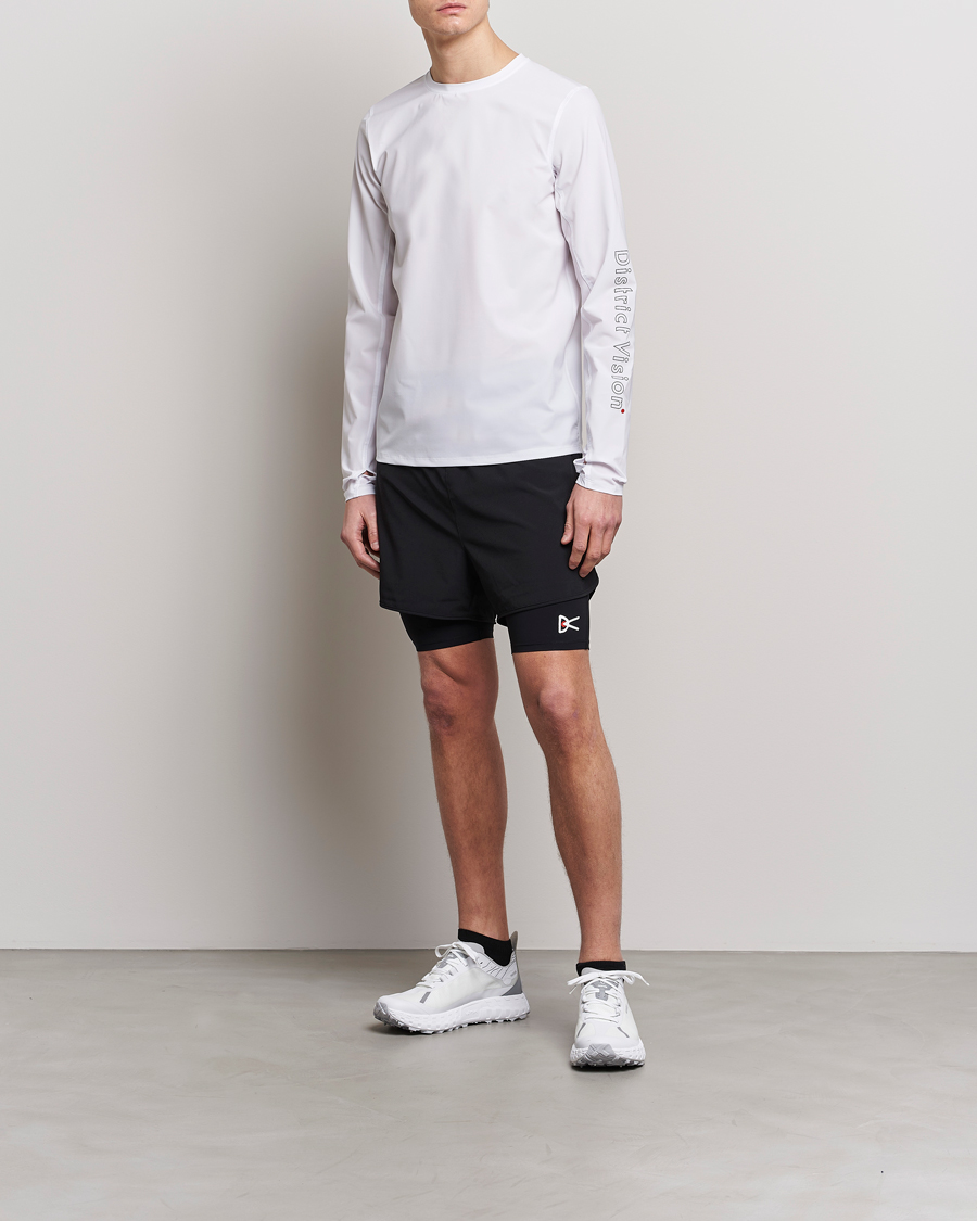 Mies | Shortsit | District Vision | Aaron Trail Shorts Black