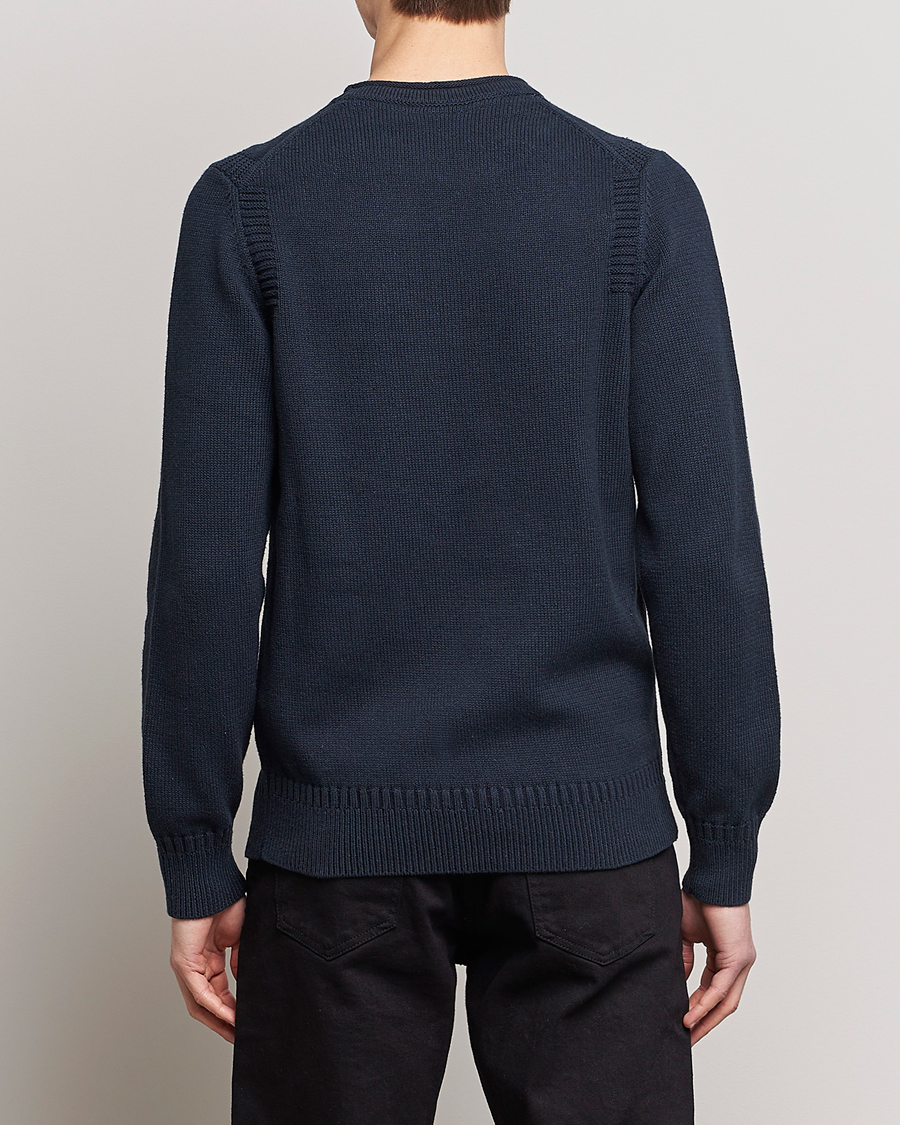 Mies | Puserot | Lyle & Scott | Soef Rll Mock Neck Sweater Dark Navy