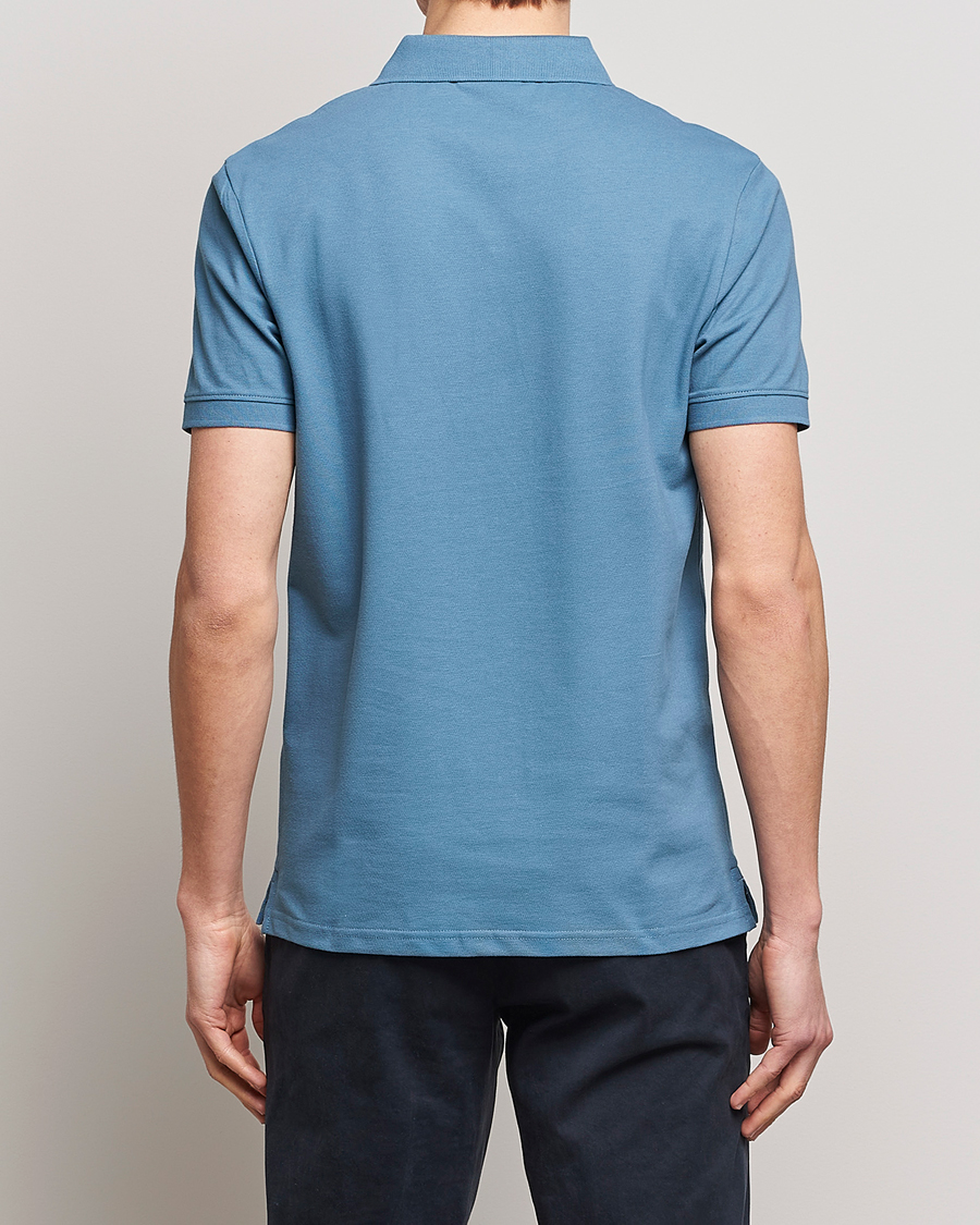 Mies | Pikeet | Lyle & Scott | Plain Pique Polo Skipton Blue