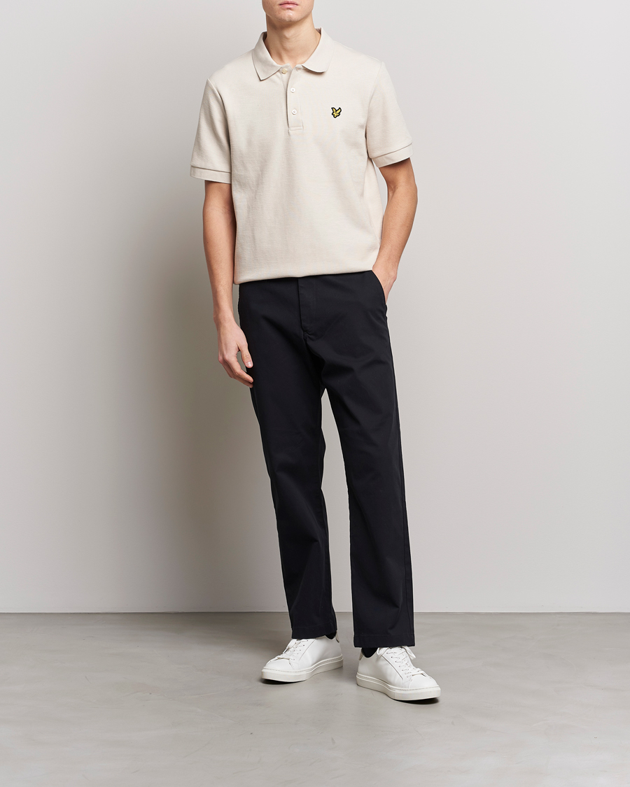 Mies | Pikeet | Lyle & Scott | Cuffed Pique Polo Cove