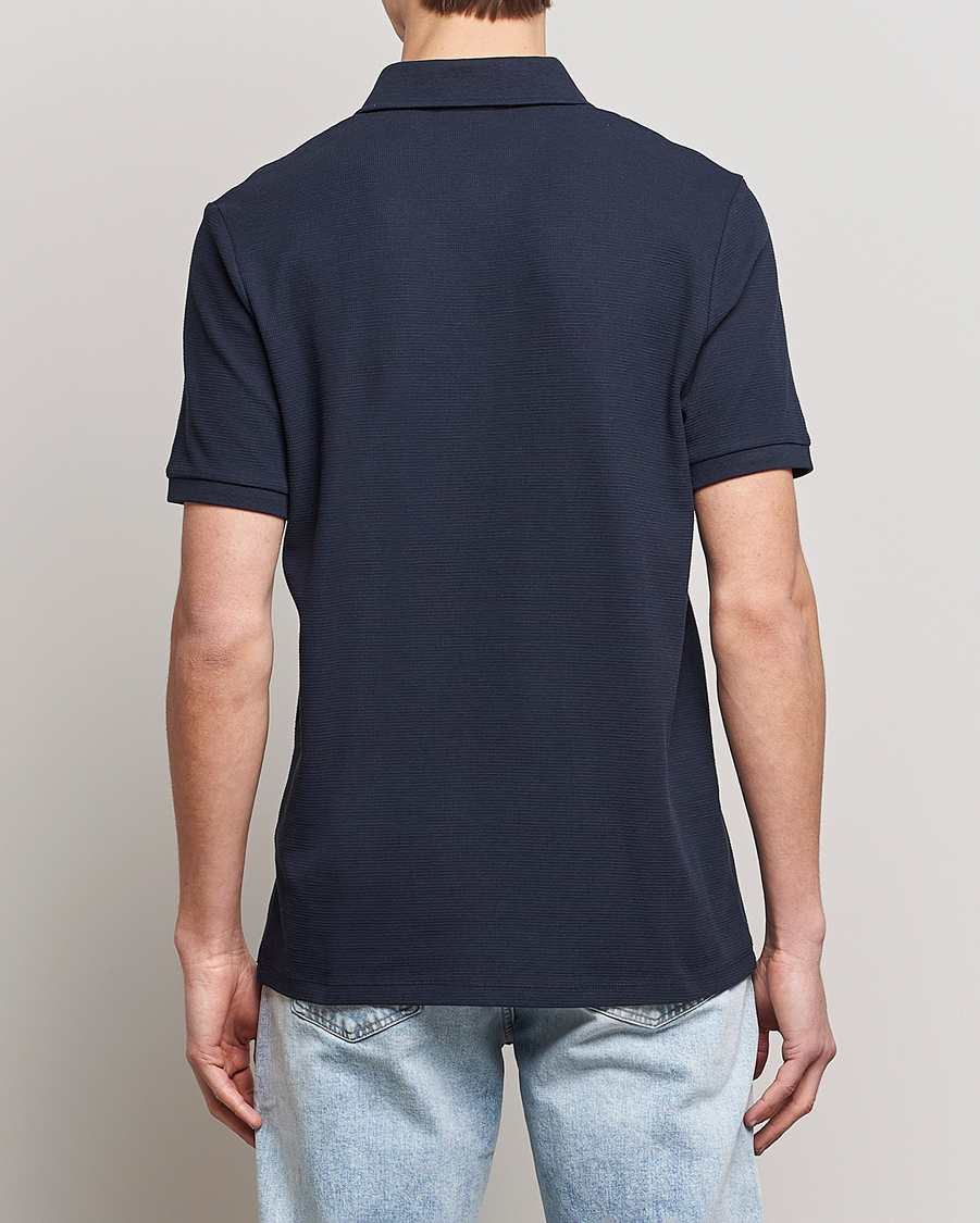 Mies | Pikeet | Lyle & Scott | Milano Trim Pique Polo Dark Navy