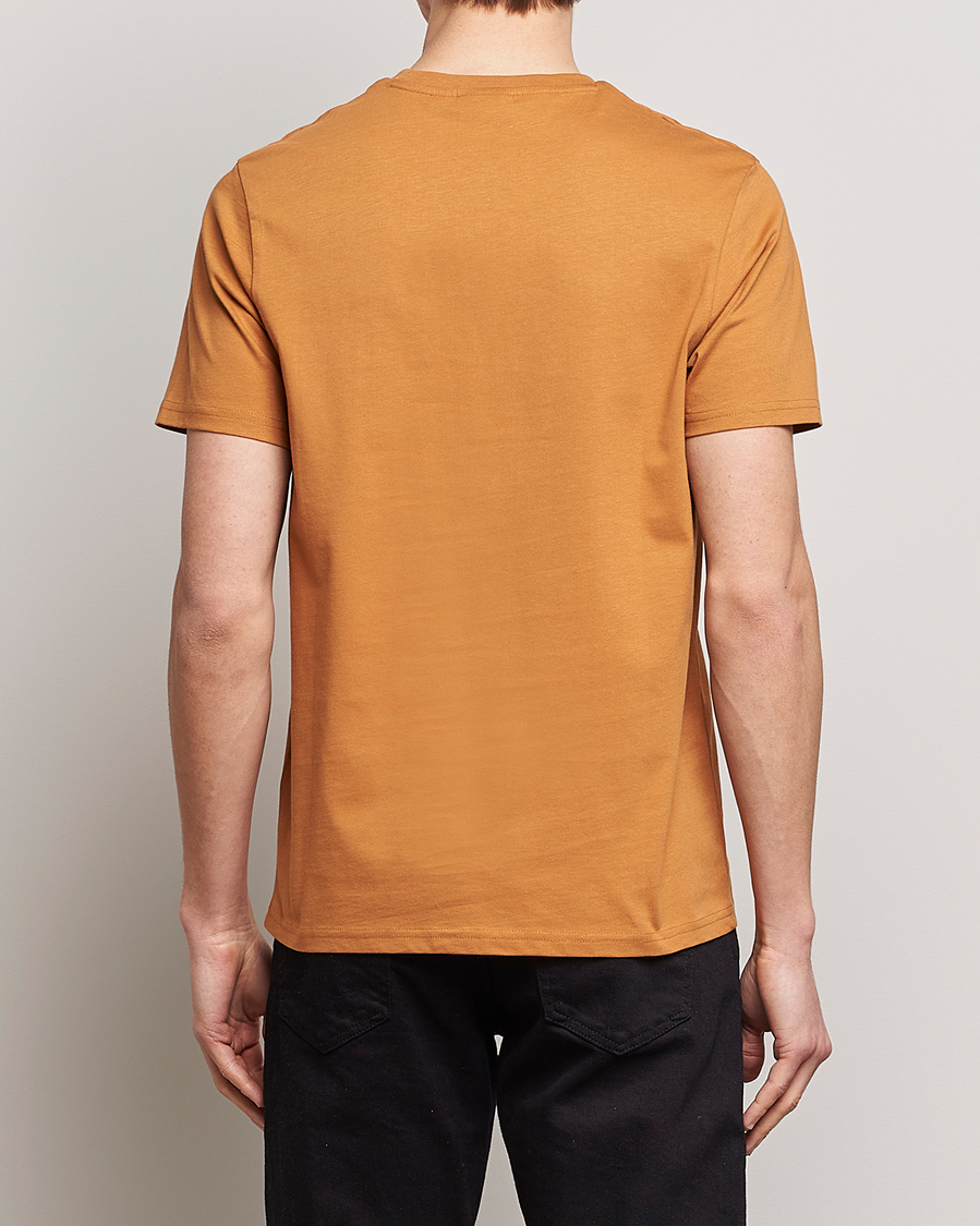 Mies | T-paidat | Lyle & Scott | Crew Neck Organic Cotton Tee Salt Burne