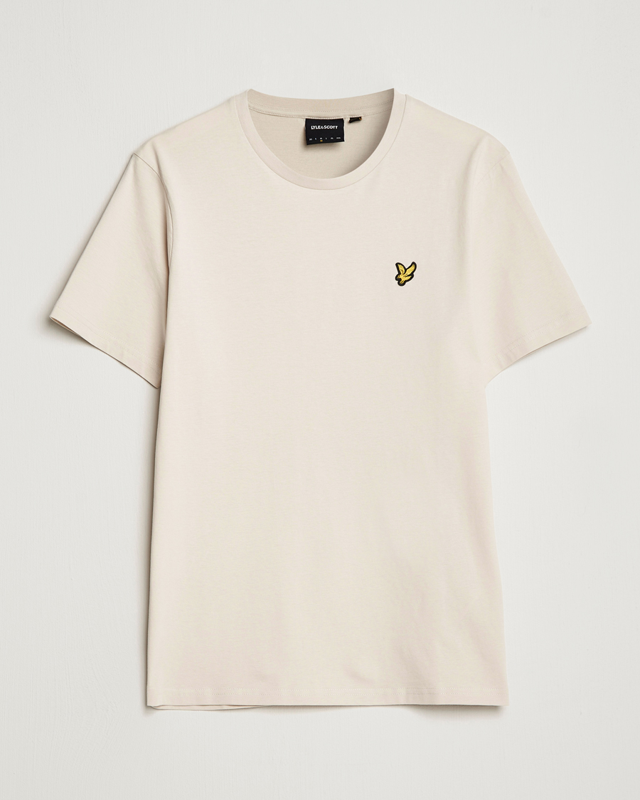 Mies | T-paidat | Lyle & Scott | Crew Neck Organic Cotton T-Shirt Cove