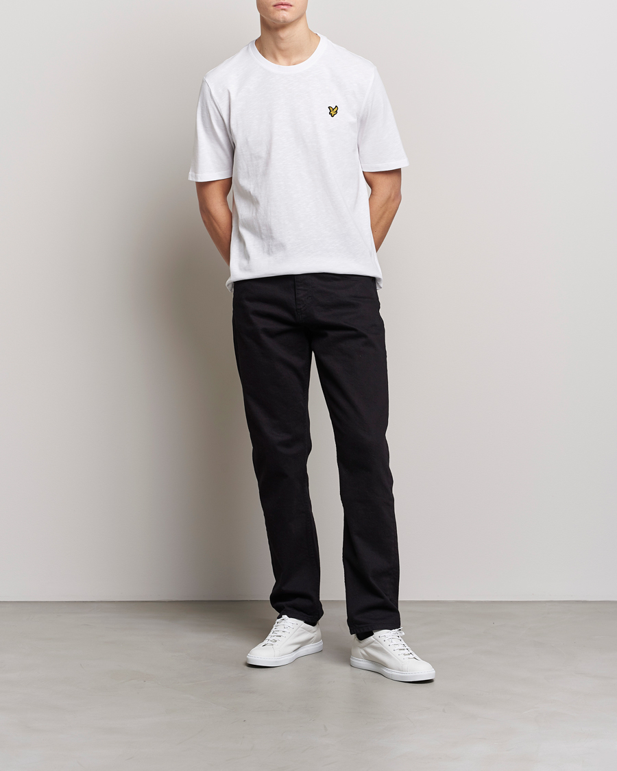 Mies | T-paidat | Lyle & Scott | Slub T-Shirt White