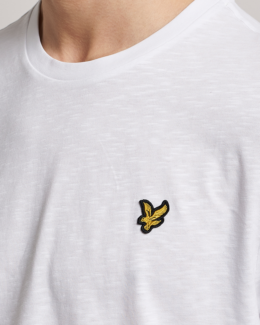 Mies | T-paidat | Lyle & Scott | Slub T-Shirt White