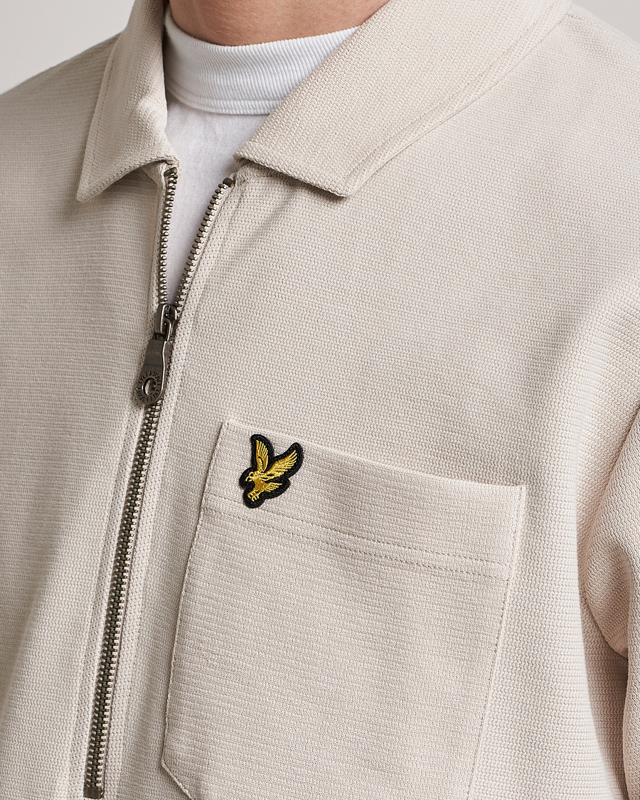 Mies | Puserot | Lyle & Scott | Crest Half Zip Sweater Cove