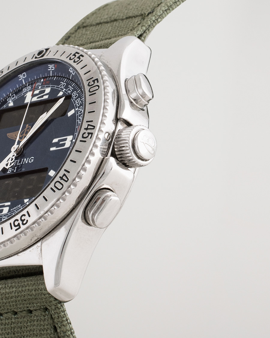 Mies | Pre-Owned & Vintage Watches | Breitling Pre-Owned | B-1 A68362 Steel Blue