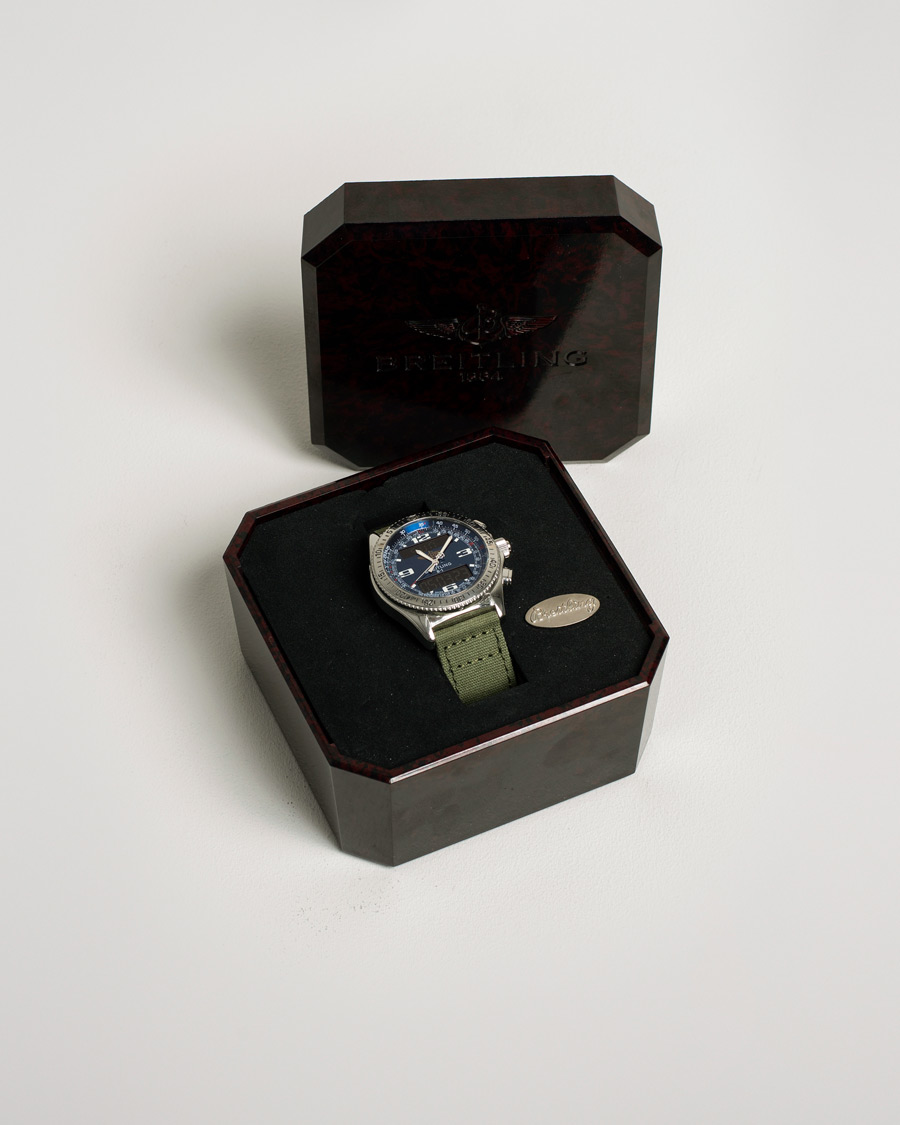 Mies | Pre-Owned & Vintage Watches | Breitling Pre-Owned | B-1 A68362 Steel Blue