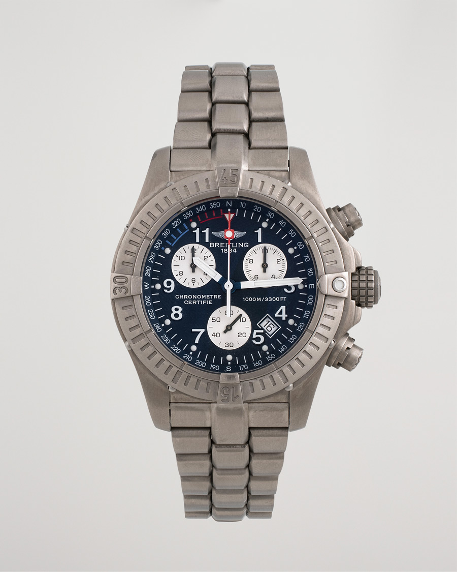 Mies | Pre-Owned & Vintage Watches | Breitling Pre-Owned | AvengerM1 E73360 Titan Blue