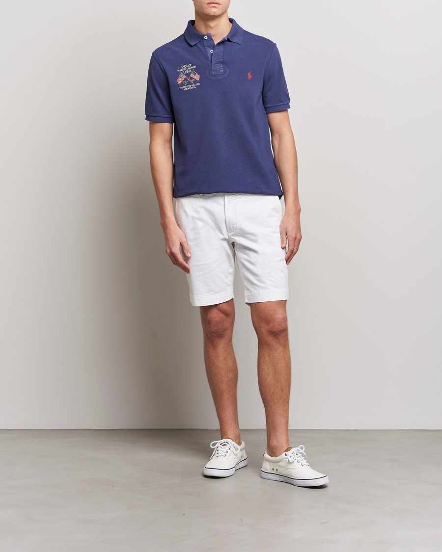 Mies | Pikeet | Polo Ralph Lauren | Classic Fit Flag Polo Boathouse Navy