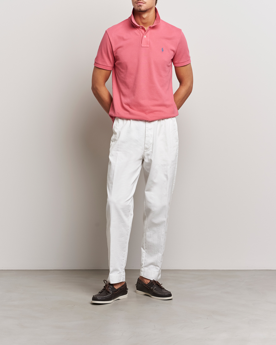 Mies | Pikeet | Polo Ralph Lauren | Custom Slim Fit Polo Red Sky