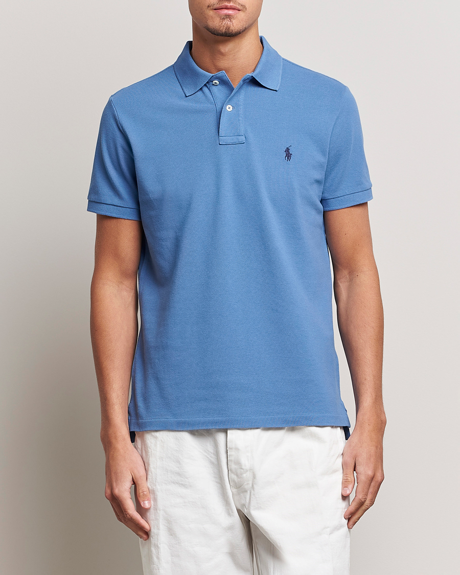 Mies |  | Polo Ralph Lauren | Custom Slim Fit Polo French Blue