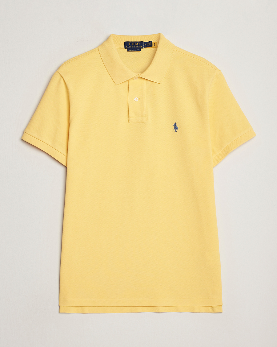 Mies | Pikeet | Polo Ralph Lauren | Custom Slim Fit Polo Fall Yellow