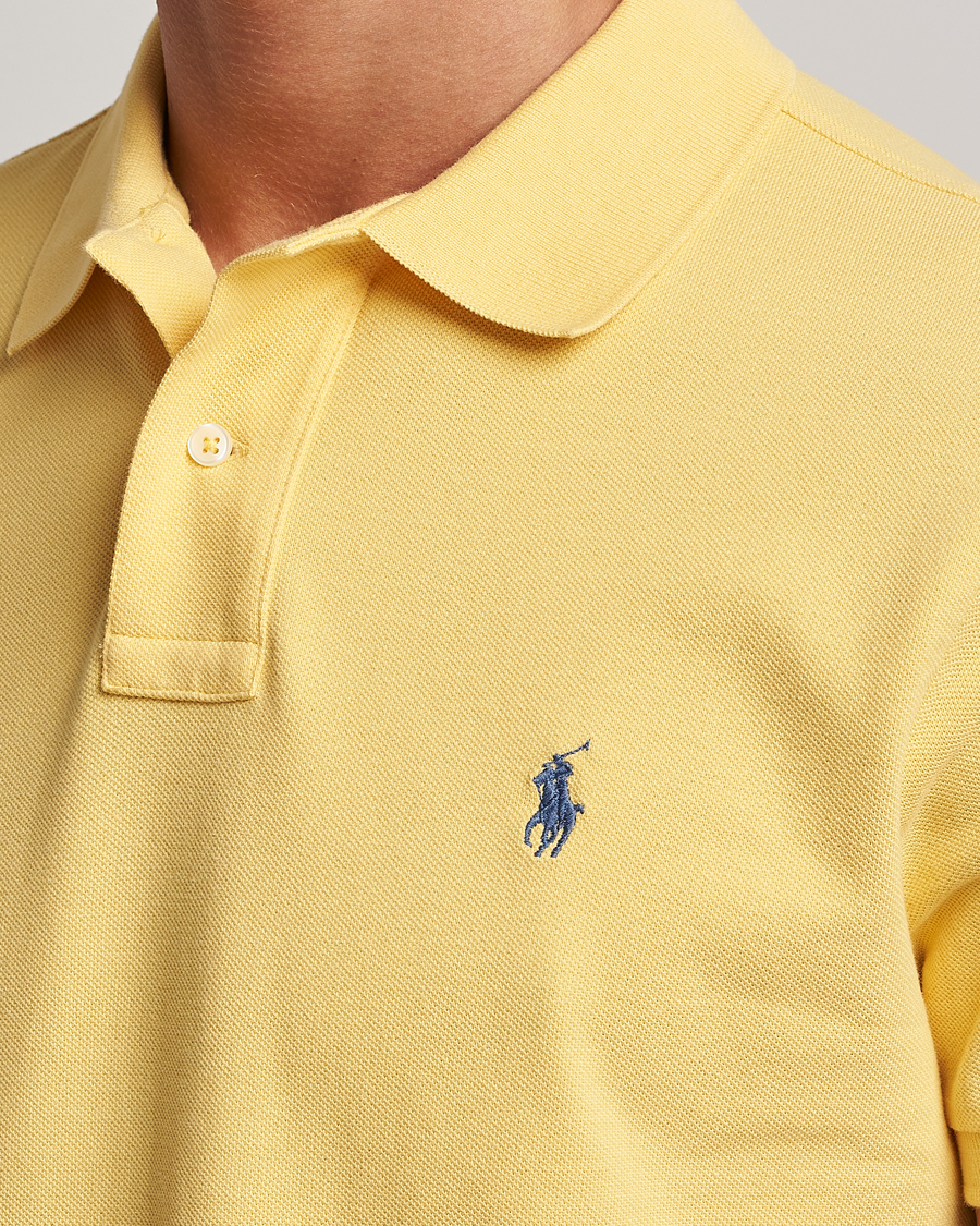 Mies | Pikeet | Polo Ralph Lauren | Custom Slim Fit Polo Fall Yellow