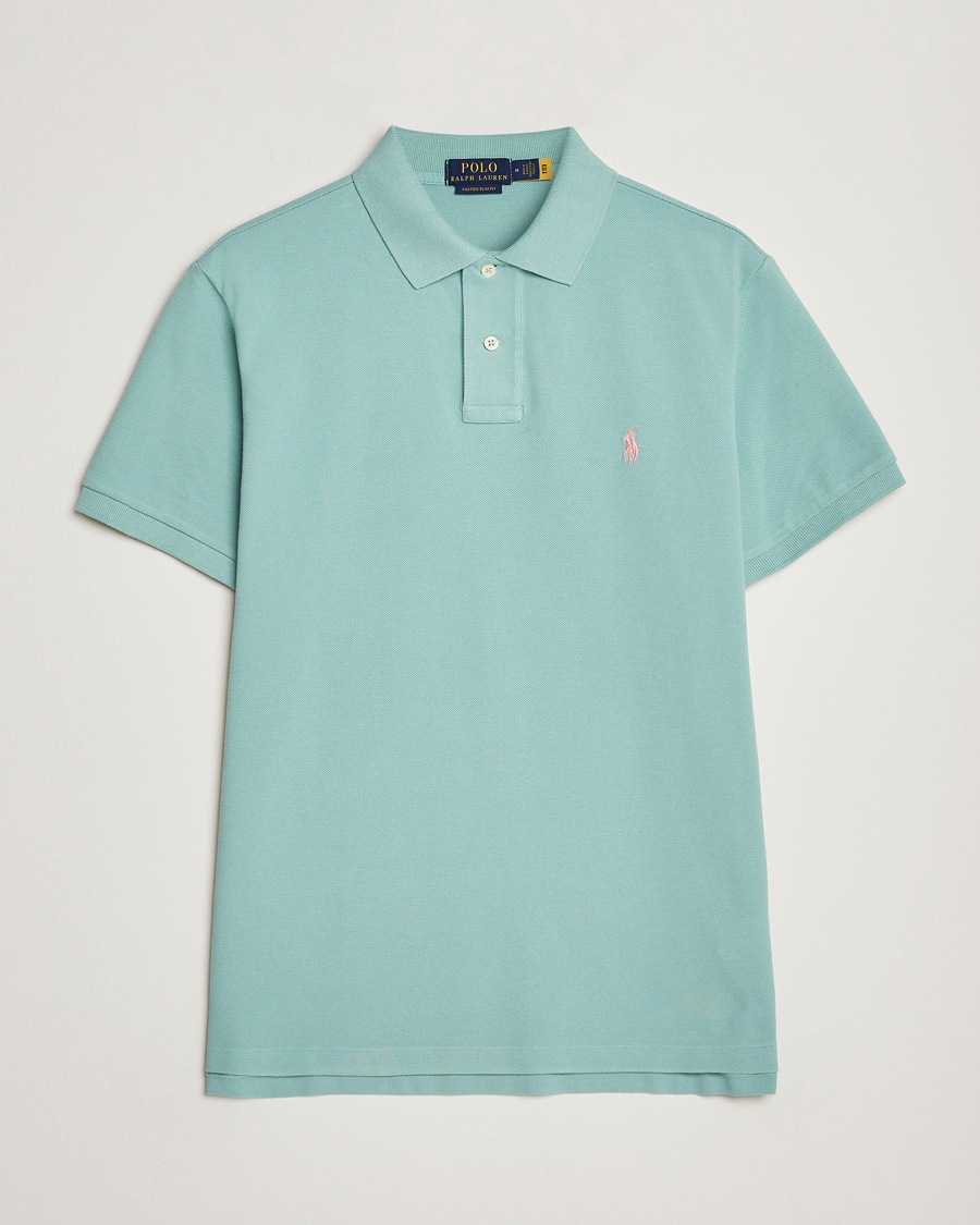 Mies | Pikeet | Polo Ralph Lauren | Custom Slim Fit Polo Essex Green