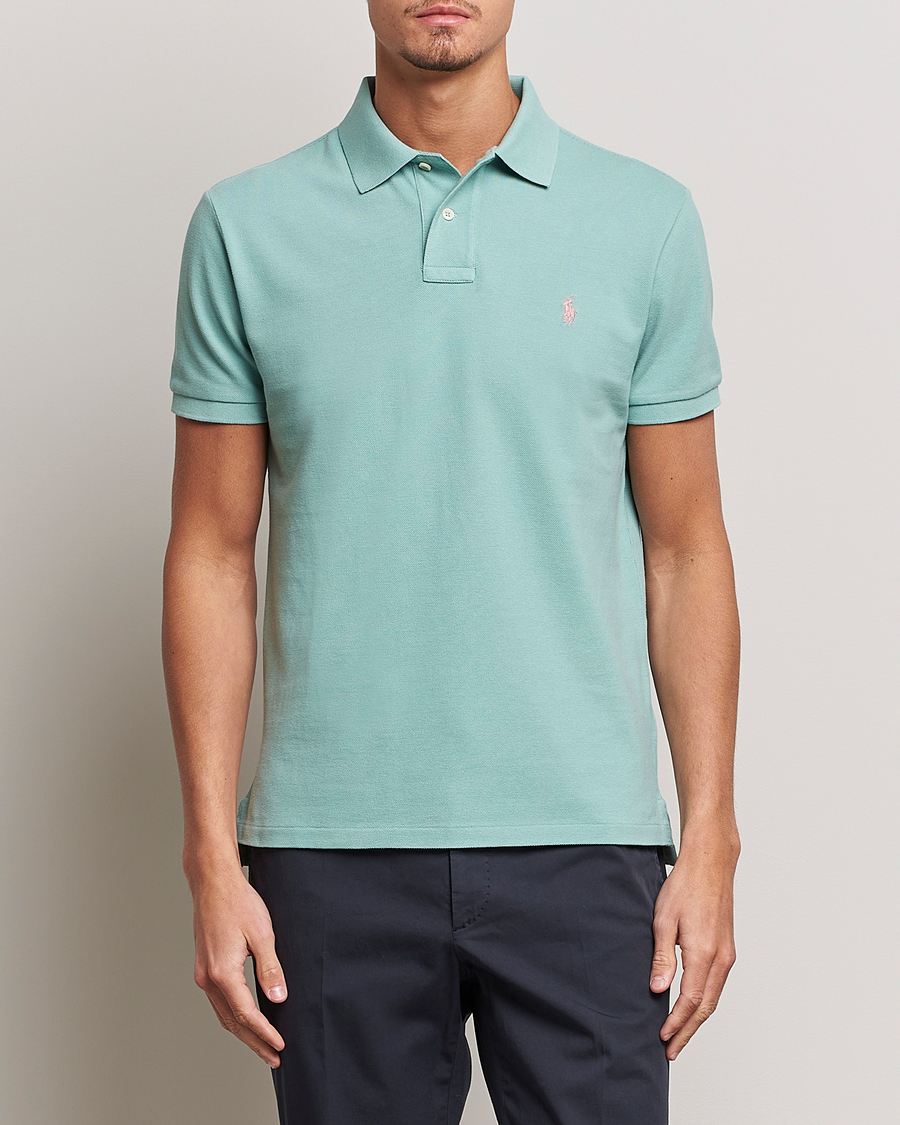 Mies | Pikeet | Polo Ralph Lauren | Custom Slim Fit Polo Essex Green
