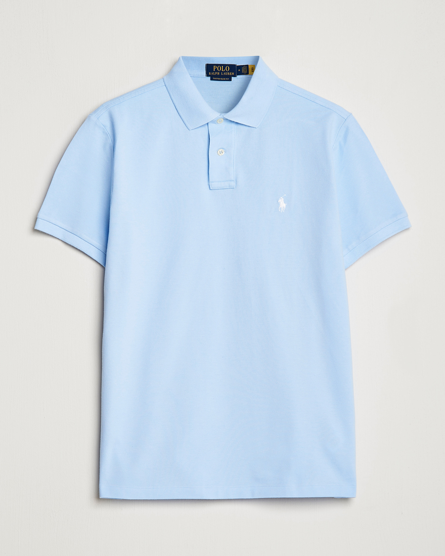 Mies | Pikeet | Polo Ralph Lauren | Custom Slim Fit Polo Office Blue