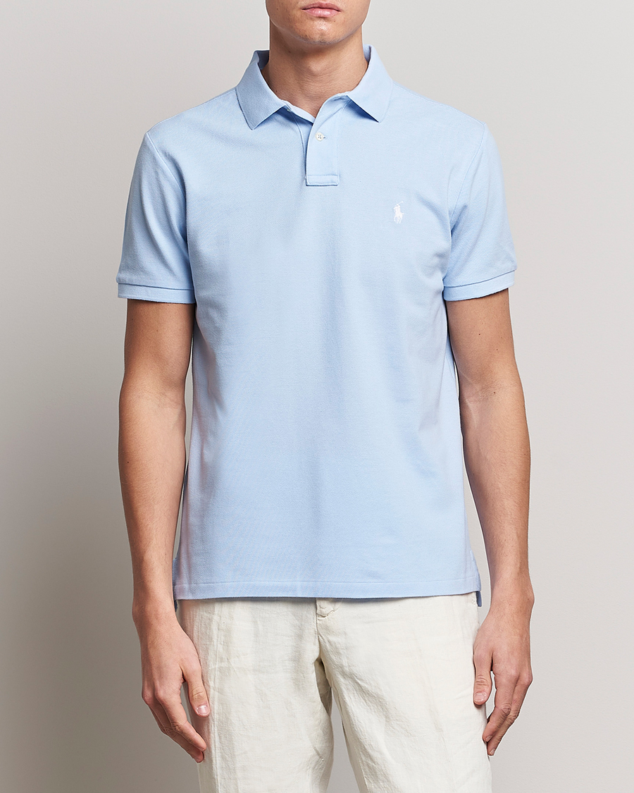 Mies | Pikeet | Polo Ralph Lauren | Custom Slim Fit Polo Office Blue