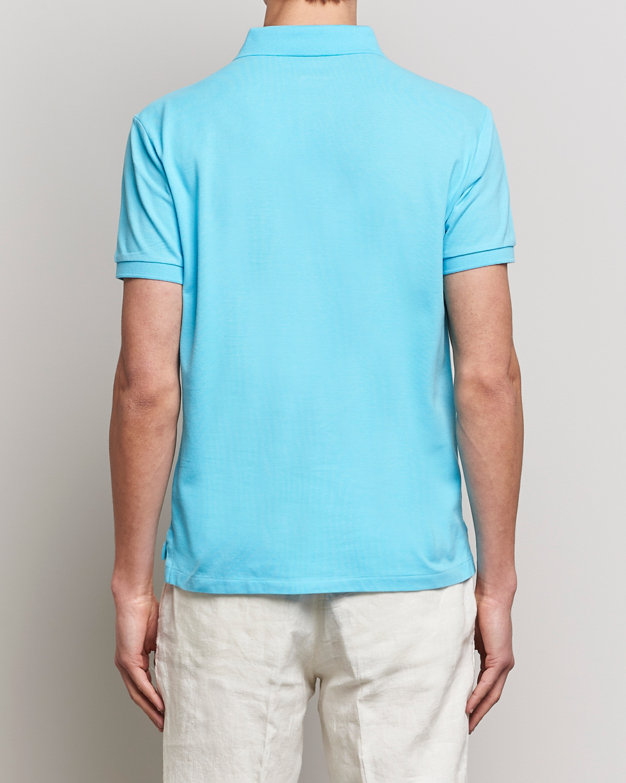 Mies | Pikeet | Polo Ralph Lauren | Custom Slim Fit Polo Turquoise Nova