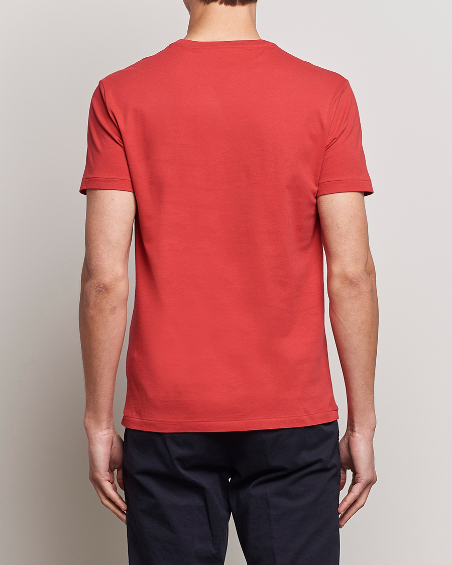 Mies | T-paidat | Polo Ralph Lauren | Crew Neck T-Shirt Evening Post Red