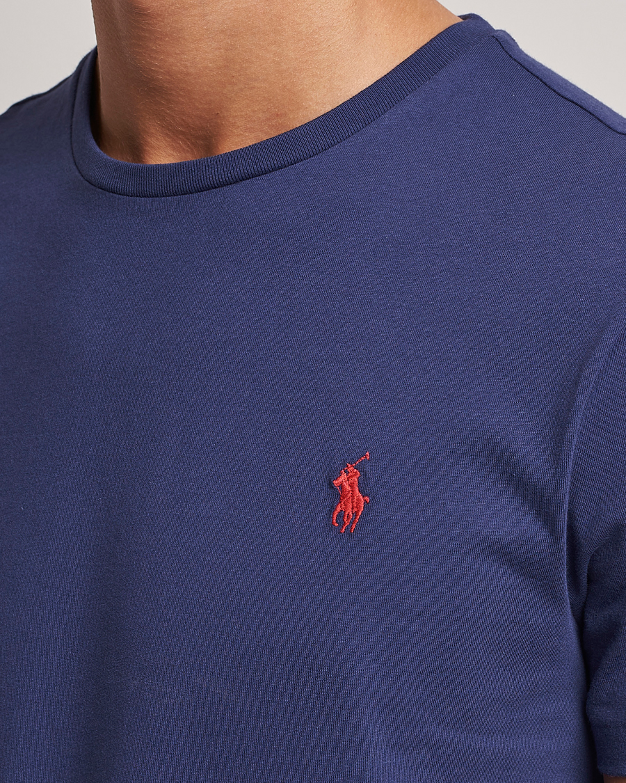 Mies | T-paidat | Polo Ralph Lauren | Crew Neck T-Shirt Boathouse Navy