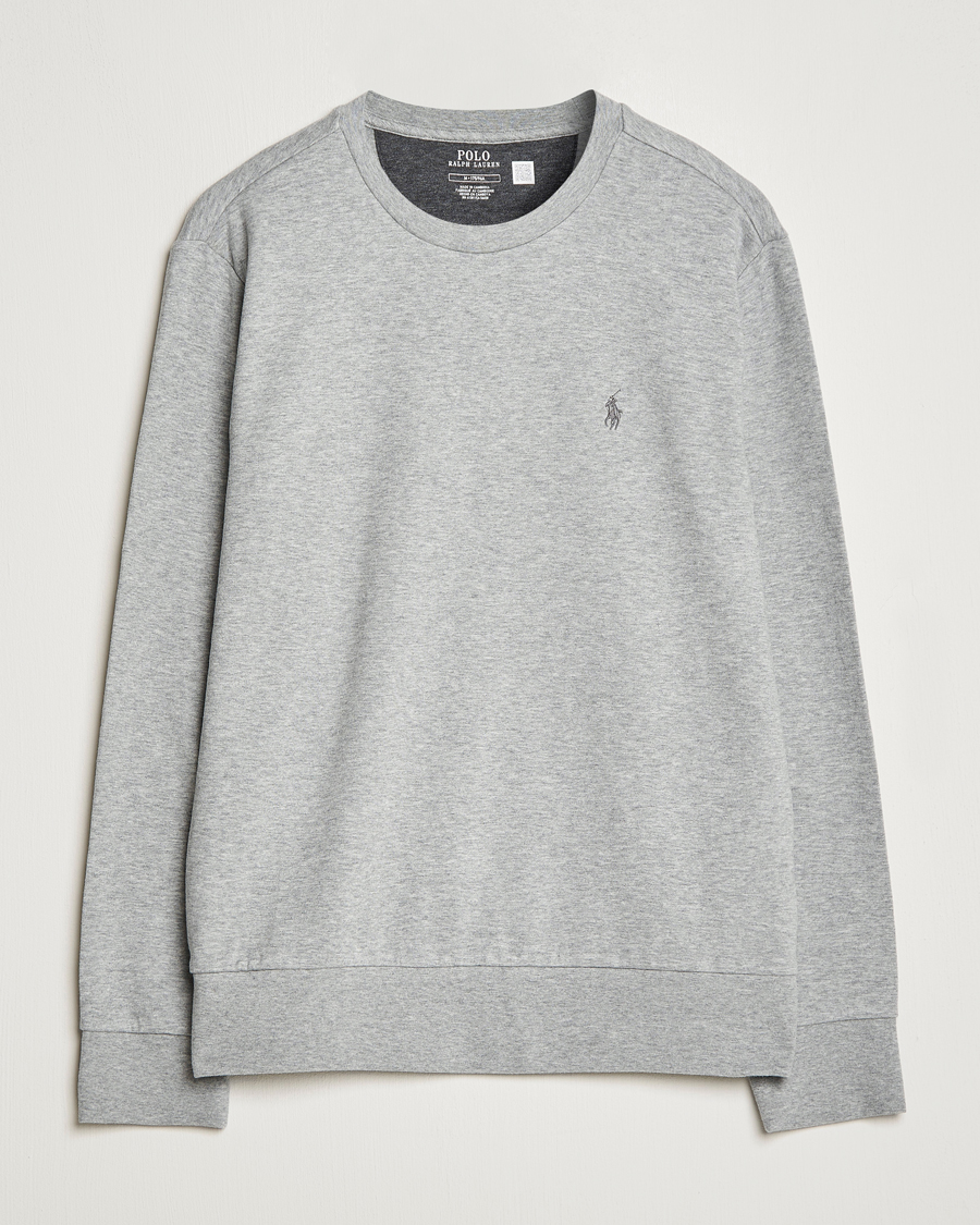 Mies | Puserot | Polo Ralph Lauren | Double Knitted Jersey Sweatshirt Andover Heather
