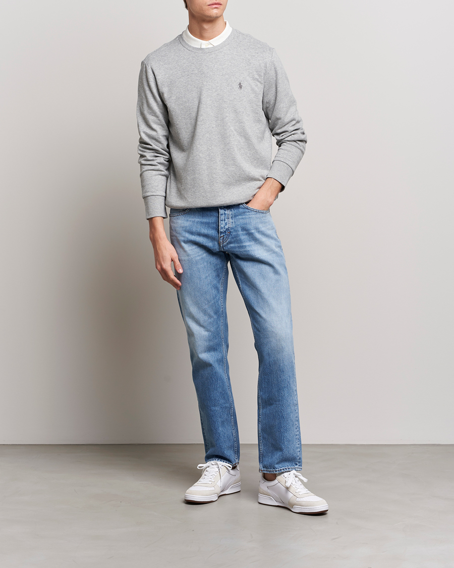 Mies | Puserot | Polo Ralph Lauren | Double Knitted Jersey Sweatshirt Andover Heather