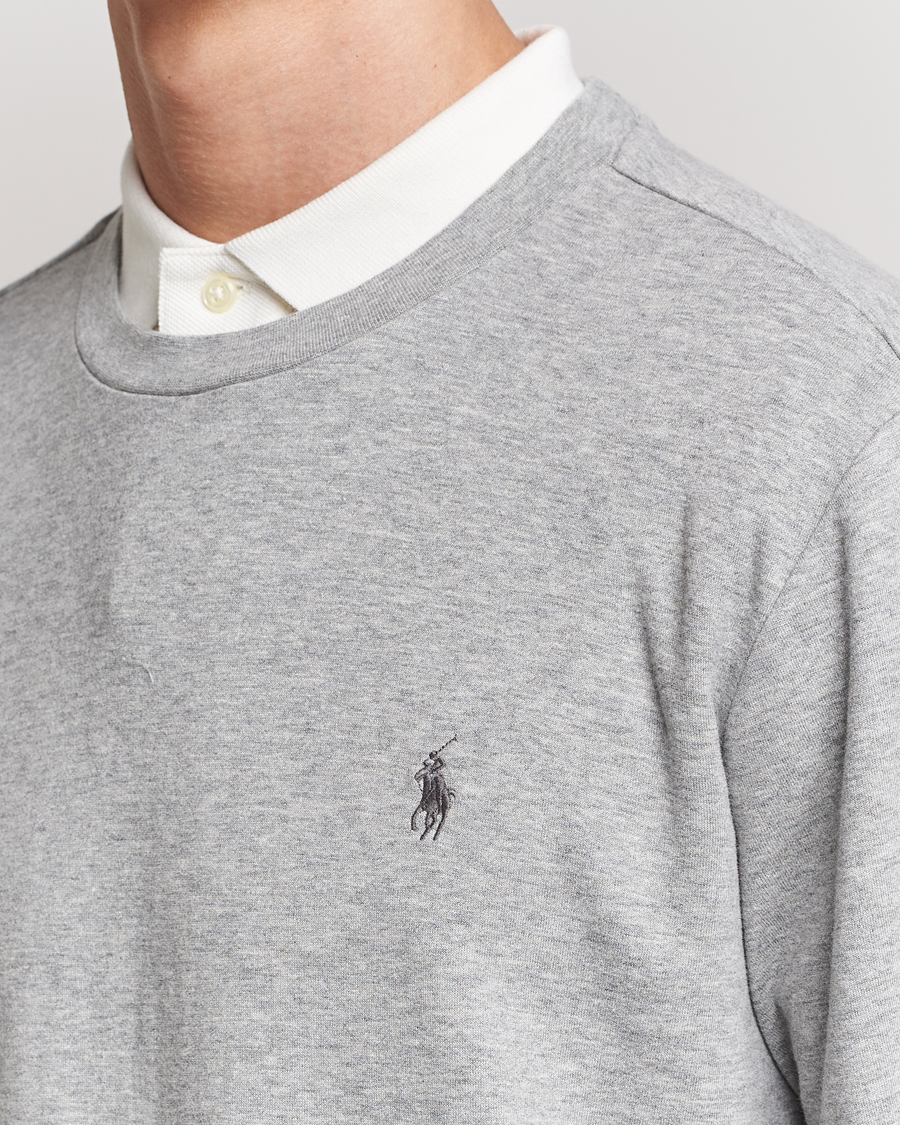 Mies | Puserot | Polo Ralph Lauren | Double Knitted Jersey Sweatshirt Andover Heather