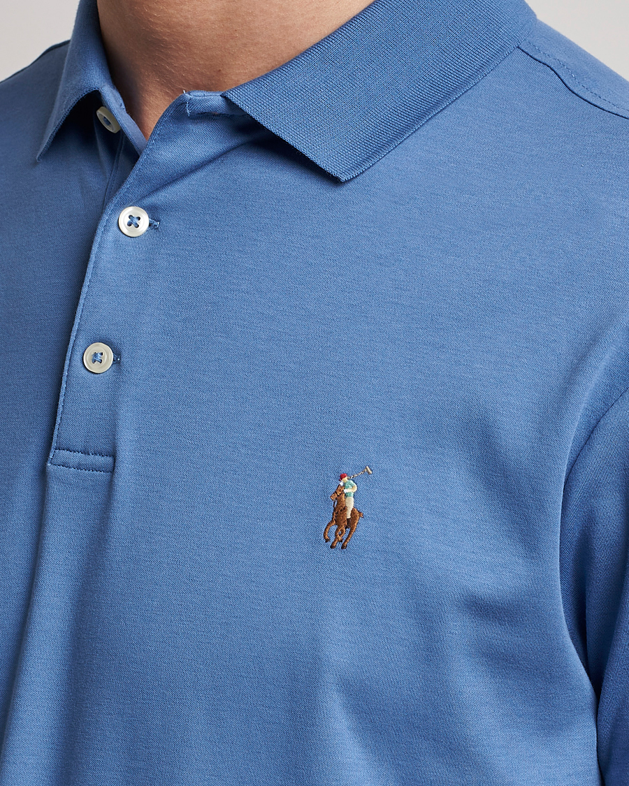 Mies | Pikeet | Polo Ralph Lauren | Luxury Pima Cotton Polo French Blue