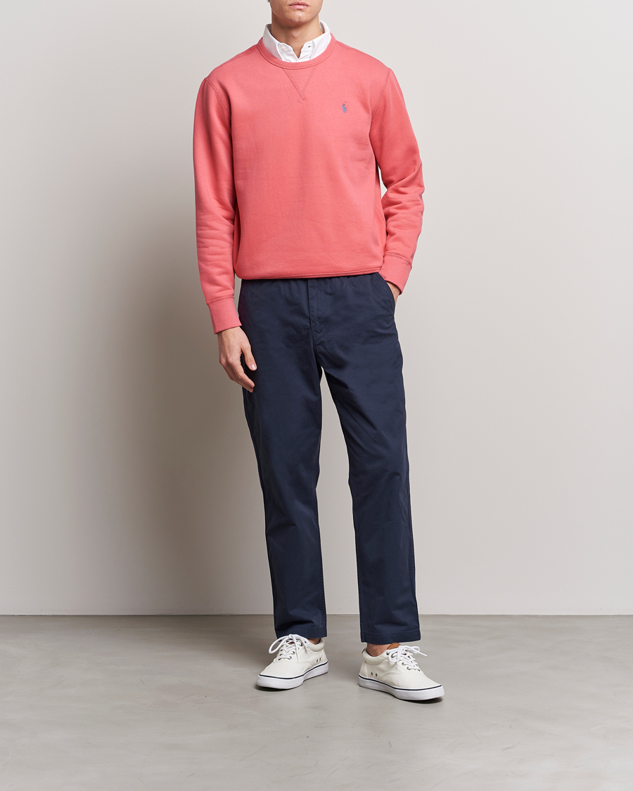 Mies | Puserot | Polo Ralph Lauren | Crew Neck Sweatshirt Red Sky
