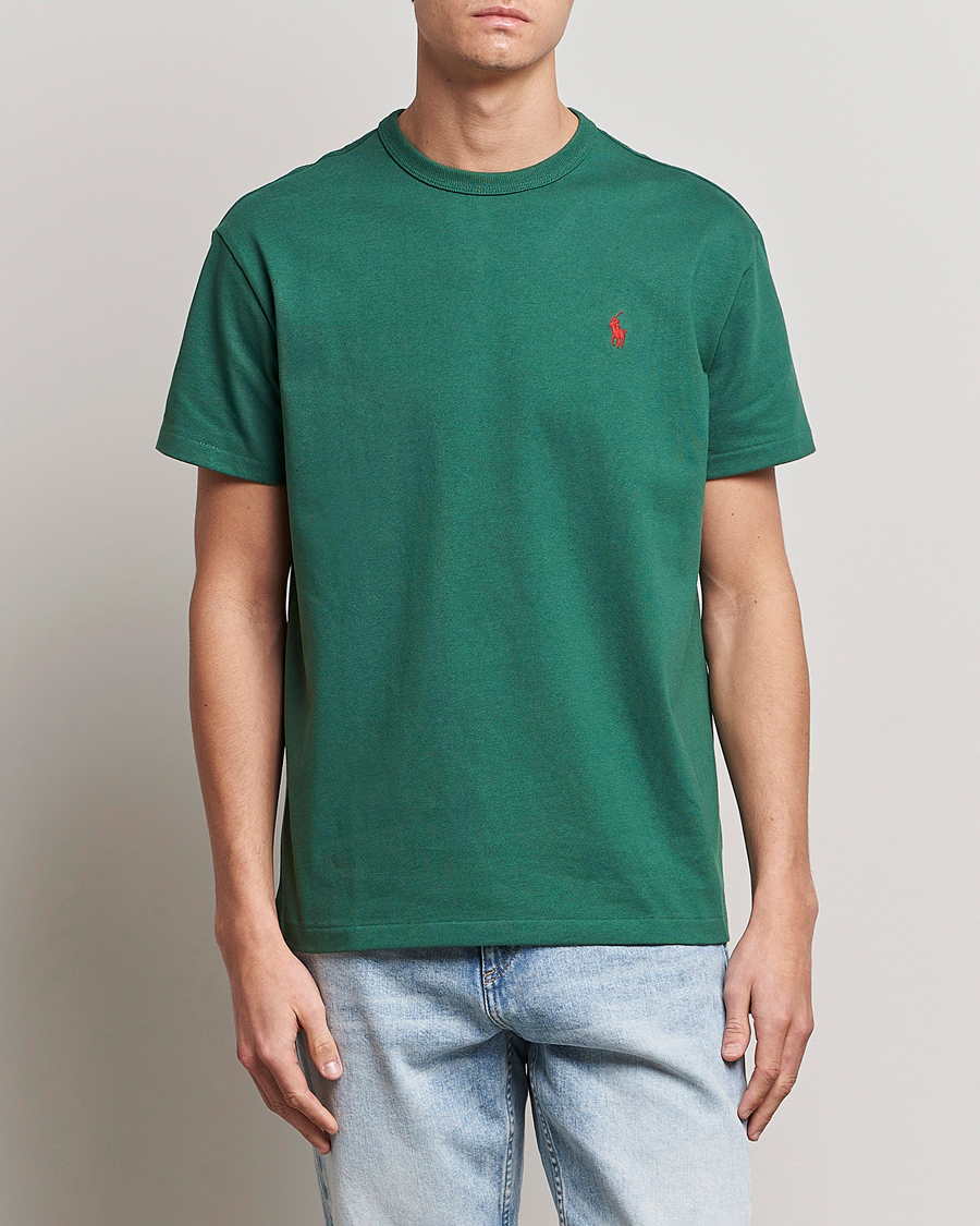 Mies |  | Polo Ralph Lauren | Heavyweight Crew Neck T-Shirt Washed Forest