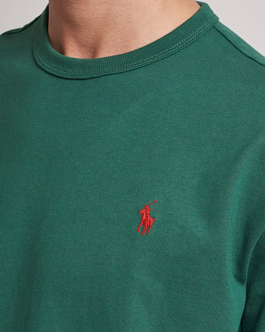 Mies | T-paidat | Polo Ralph Lauren | Heavyweight Crew Neck T-Shirt Washed Forest