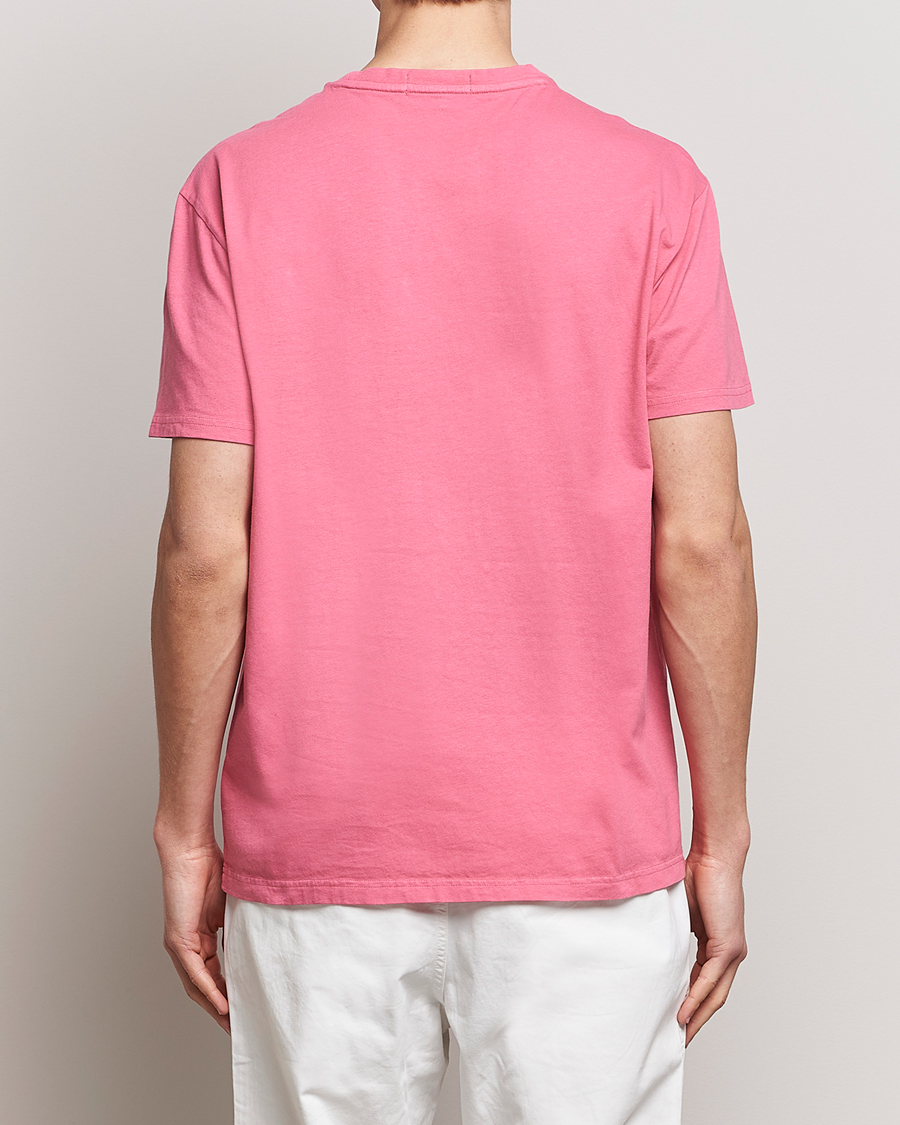 Mies | T-paidat | Polo Ralph Lauren | Cotton/Linen Crew Neck T-Shirt Red Sky