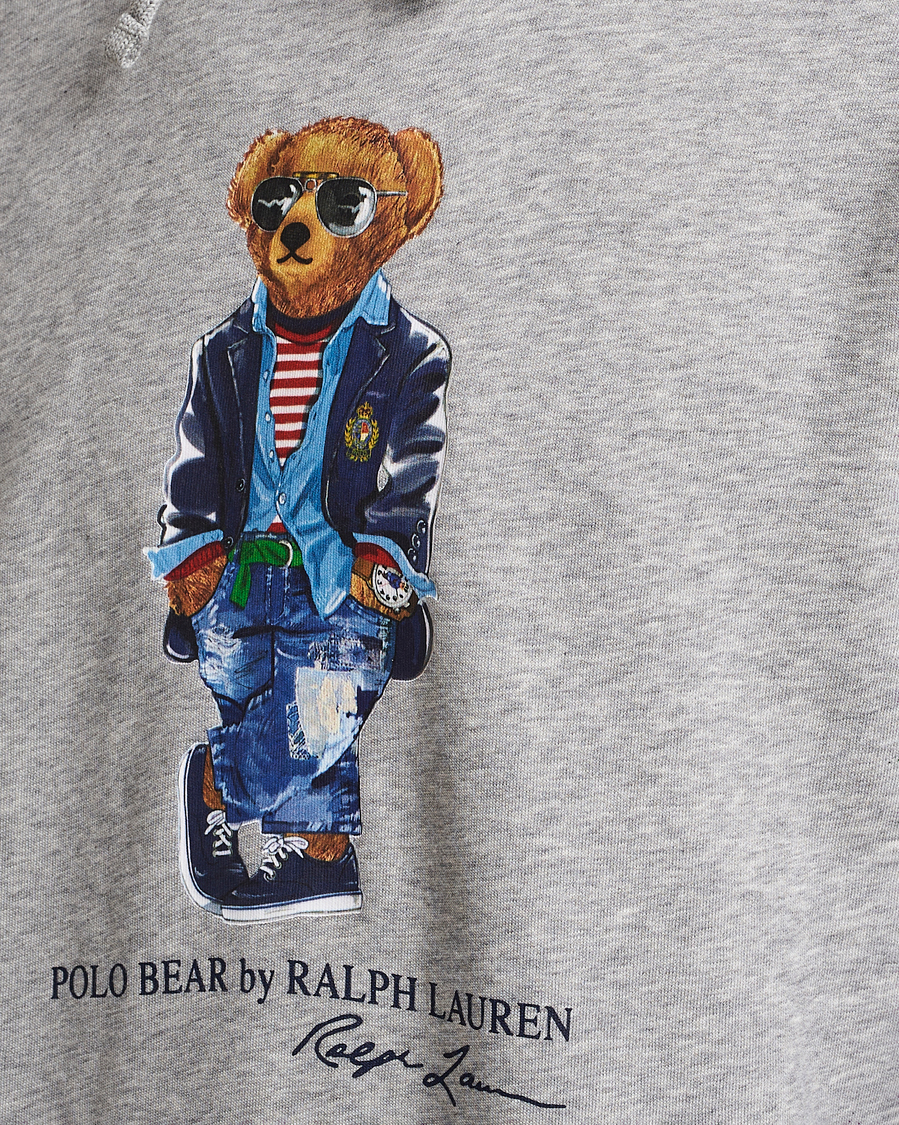 Mies | Puserot | Polo Ralph Lauren | Printed Regatta Bear Hoodie Andover Heather