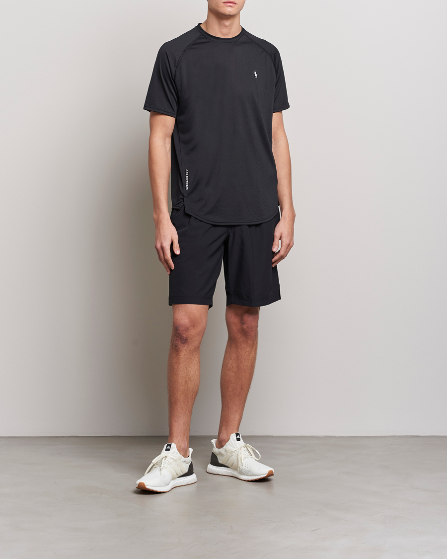 Mies | T-paidat | Polo Ralph Lauren | Performance Jersey Crew Neck T-Shirt Black