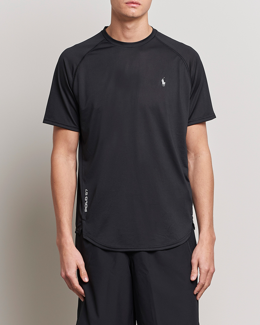 Mies | Lyhythihaiset t-paidat | Polo Ralph Lauren | Performance Jersey Crew Neck T-Shirt Black