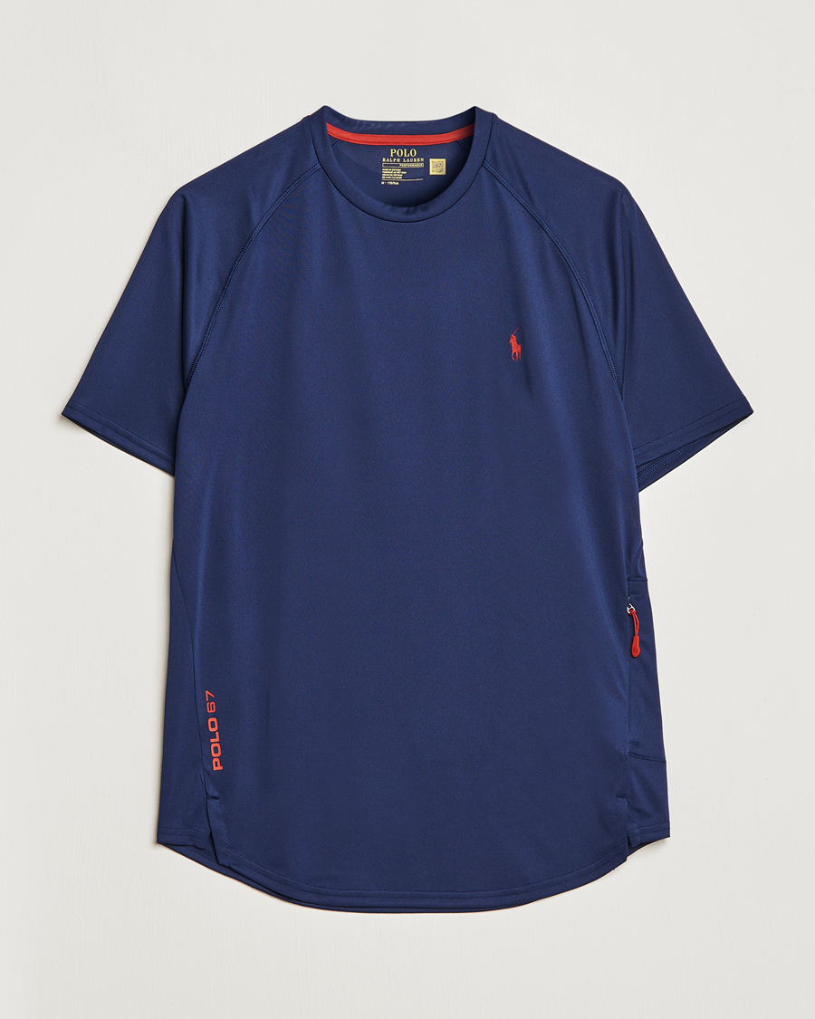 Mies |  | Polo Ralph Lauren | Performance Jersey Crew Neck T-Shirt Newport Navy
