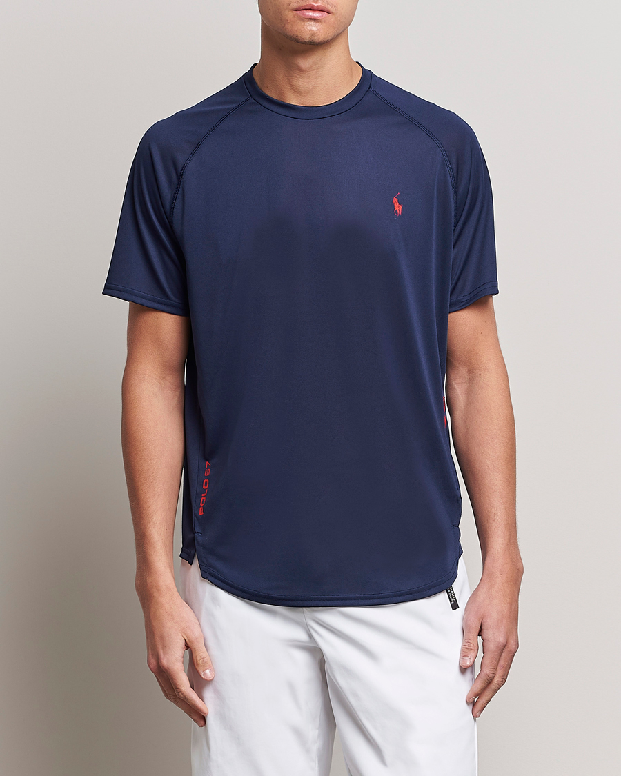 Mies | Vaatteet | Polo Ralph Lauren | Performance Jersey Crew Neck T-Shirt Newport Navy