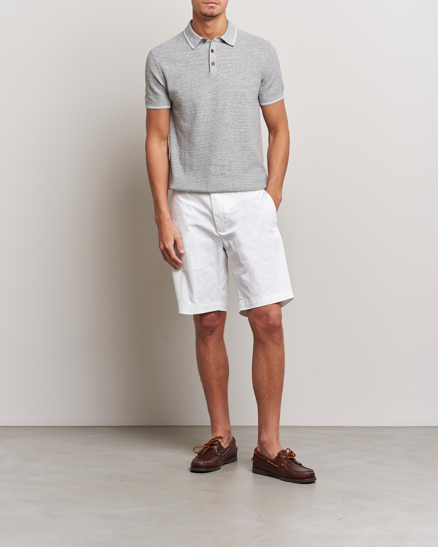 Mies | Pikeet | Polo Ralph Lauren | Cotton/Linen Textured Polo Andover Heather
